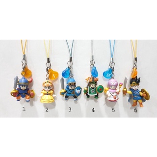 Dragon quest 25th Aniversary characters mascot collection keychain