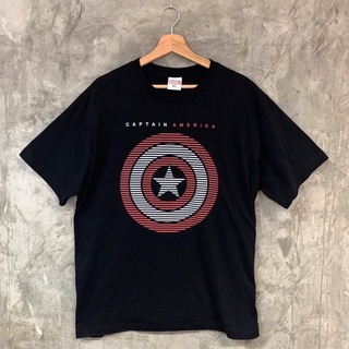 Marvel T-shirt  Captain America เสื้อยืดมาร์เวล ลิขสิทธิ์แท้