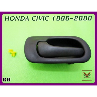 HONDA CIVIC year 1996-2000 DOOR OPENER HANDLE INSIDE RIGHT (RH) "GREY" // มือเปิดใน ด้านขวา สีเทา สินค้าคุณภาพดี