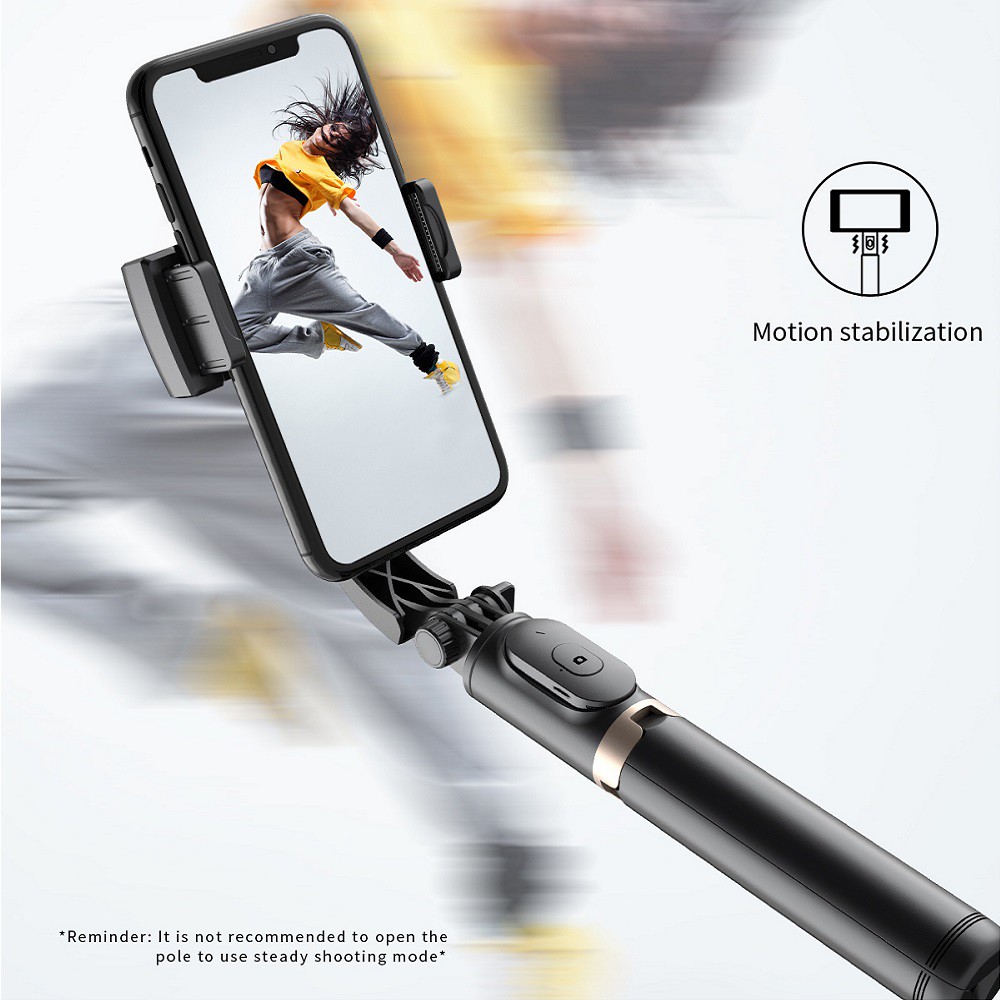 ไม้เซลฟี่RUZSJ L08 Bluetooth Handheld Gimbal Stabilizer Mobile hone Q08 ...