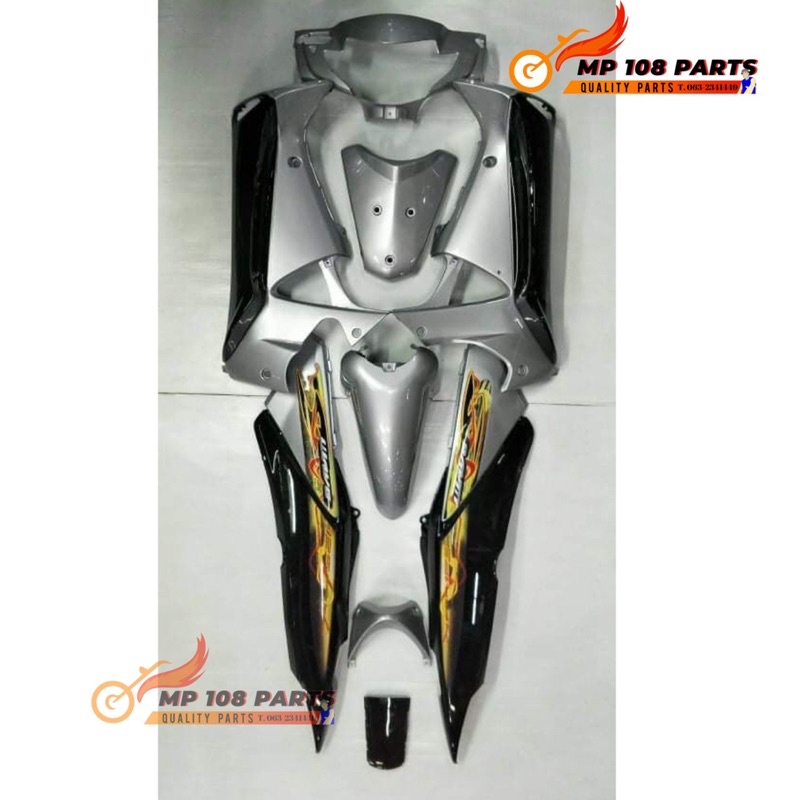 ชุดสี wave 125 i ไฟเลี้ยวบังลม (w125 i เก่า)  MP108 เฟรมเวฟ125iเก่า  เฟรมเวฟ 125 s บังลมไฟเลี้ยวบังล