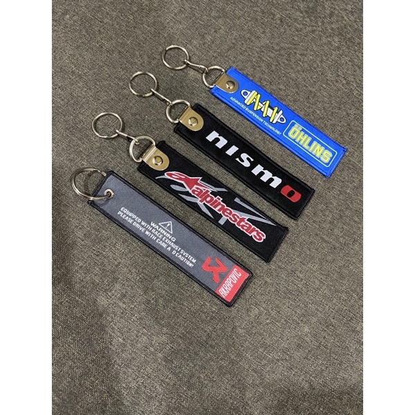 ALPINESTARS !!️พวงกุญแจ!!️OHLINS/Alpininestars/Nismo/Akrapovic