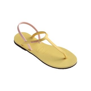 HAVAIANAS รองเท้าแตะผู้หญิง You Paraty Flip Flop - Lemon Yellow รุ่น 41471527598YLXX (รองเท้าแตะ รองเท้าผู้หญิง รองเท้าแตะหญิง)