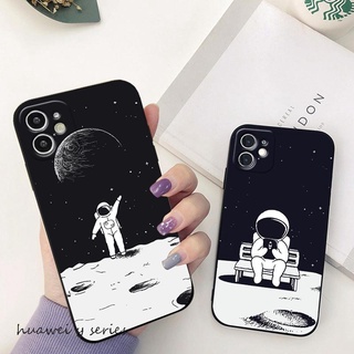 เคสโทรศัพท์มือถือแบบนิ่มเนื้อด้านสําหรับ Huawei Y5 2017 Y6 2018 Y7 2019 Y9 Pro Prime Y5P Y6P Y7P Y8P Y6S YHY-5