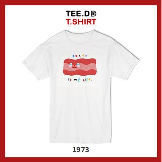 TEE.DD.TSHIRT เสื้อยืด Bacon มีให้เลือกหลายทรง ทั้งคลาสสิค และครอป ผ้านุ่ม ลายสวย ไม่ย้วย ไม่ต้องรีด