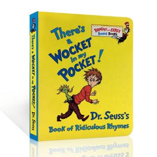 มี Wocket ใน My ท่องเที่ยวเป็น! ภาษาอังกฤษหนังสือภาพดร. Seuss ของการศึกษาของเล่นสำหรับเด็ก Montessori หนังสือไร้สาระ Rhymes