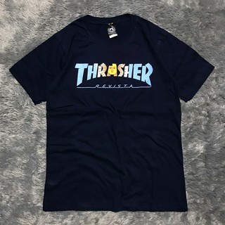 [S-5XL] เสื้อยืด พิมพ์ลาย Argentina Navy Premium Mirror Thrasher สําหรับผู้ชาย