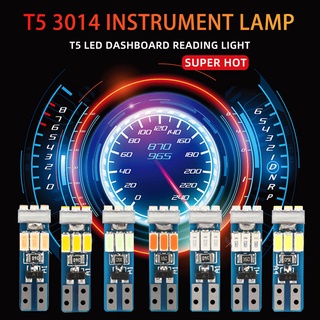 แผงหน้าปัดรถยนต์ T5 Led 3014 9SMD W3W 1 ชิ้น