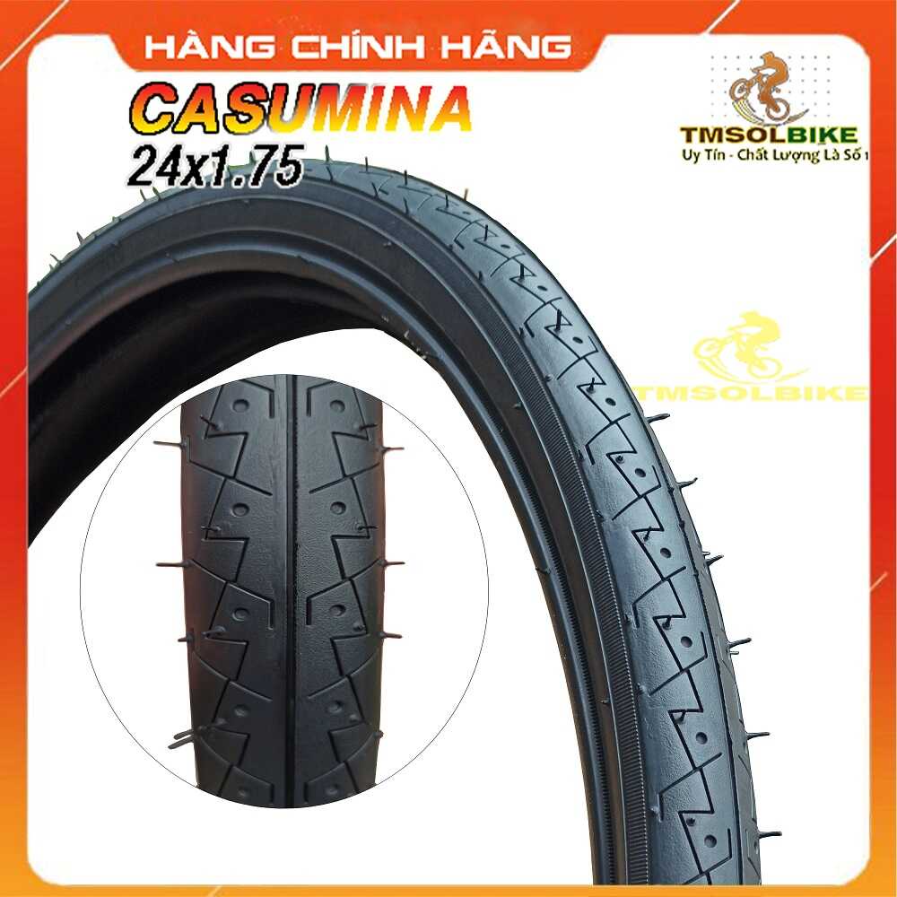 ยางรถจักรยาน 24x1.75 ยางรถจักรยาน 24x1.75 (47 - 507) ยางในจักรยาน 24x1.75 - สินค้าของแท้