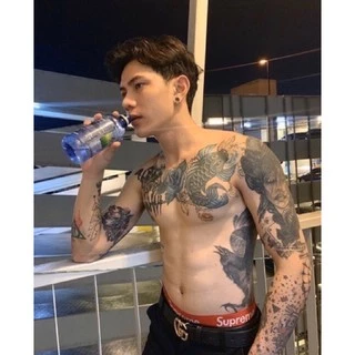 Sup 🔥พร้อมส่ง🔥กางเกงในชาย Sup ทรงbrief เอวต่ำ ผ้าcotton