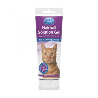 PetAg Hairball solution gel เจล ระบายก้อนขน สำหรับ แมว 3.5 oz.(100g)