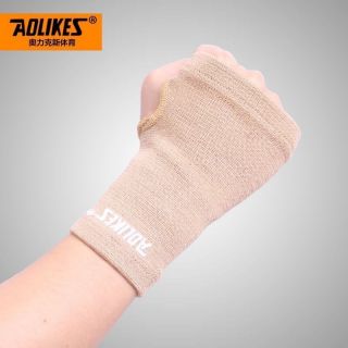 AOLIKES FABRIC WRIST SUPPORT ผ้าสวมข้อมือลดปวดระหว่างข้อมือ