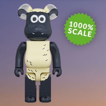 Bearbrick Shaun The Sheep 1000%