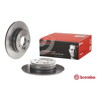 จานเบรคหลัง BENZ C-CLASS W204 C204 S204 C180 C200 CDI CGI Kompressor 2007-2014 278MM BREMBO /ชิ้น