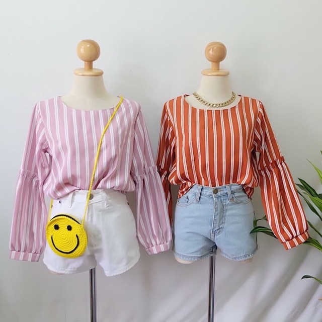 FF116 - แขนยาวลายริ้วคู่ (24)