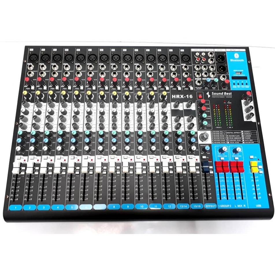 MIXER มิกเซอร์ อนาล็อก Sound Best รุ่น HRX16 dearchanachol