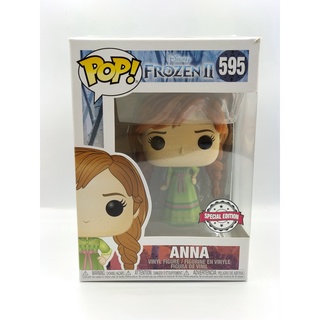 Funko Pop Disney Frozen 2 - Anna (Traveling) #595 (กล่องมีตำหนินิดหน่อย)