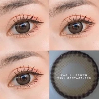 wink lens ( pachi ) เทา/ตาล ขนาดกลาง