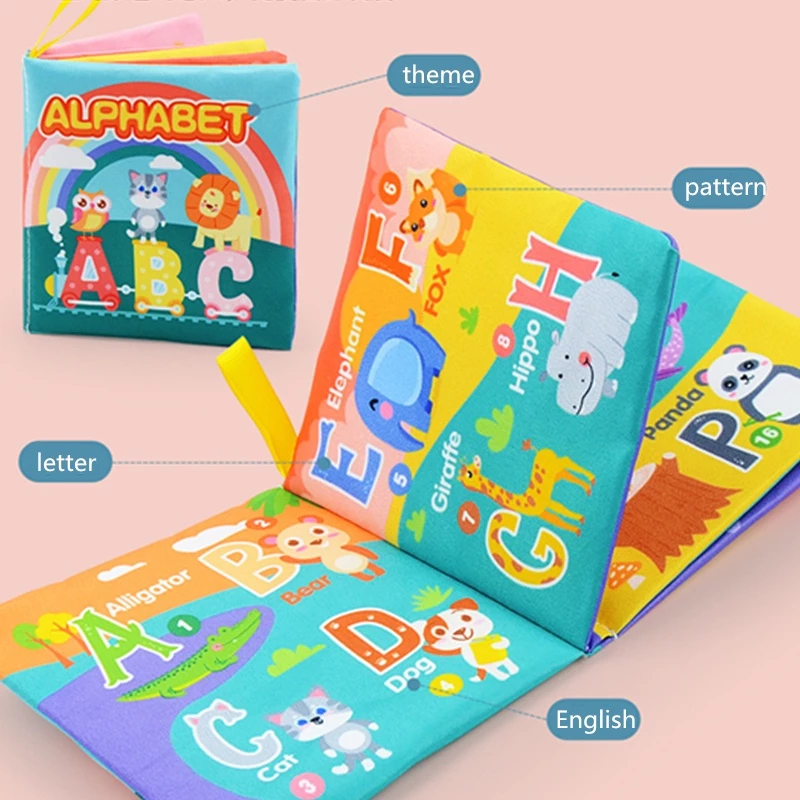 พร้อมส่ง🎁หนังสือผ้าสำหรับเด็ก ลายผลไม้ ซักได้ เล่มเล็ก เสริมพัฒนาการ ของเล่นเพื่อการศึกษาตรัสรู้ ของเล่นเด็ก thumbnail 4