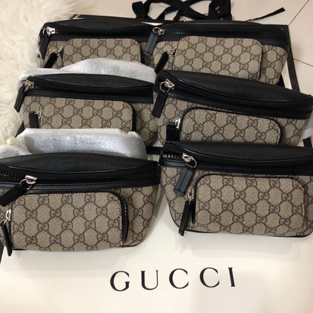 New Gucci supreme belt bag