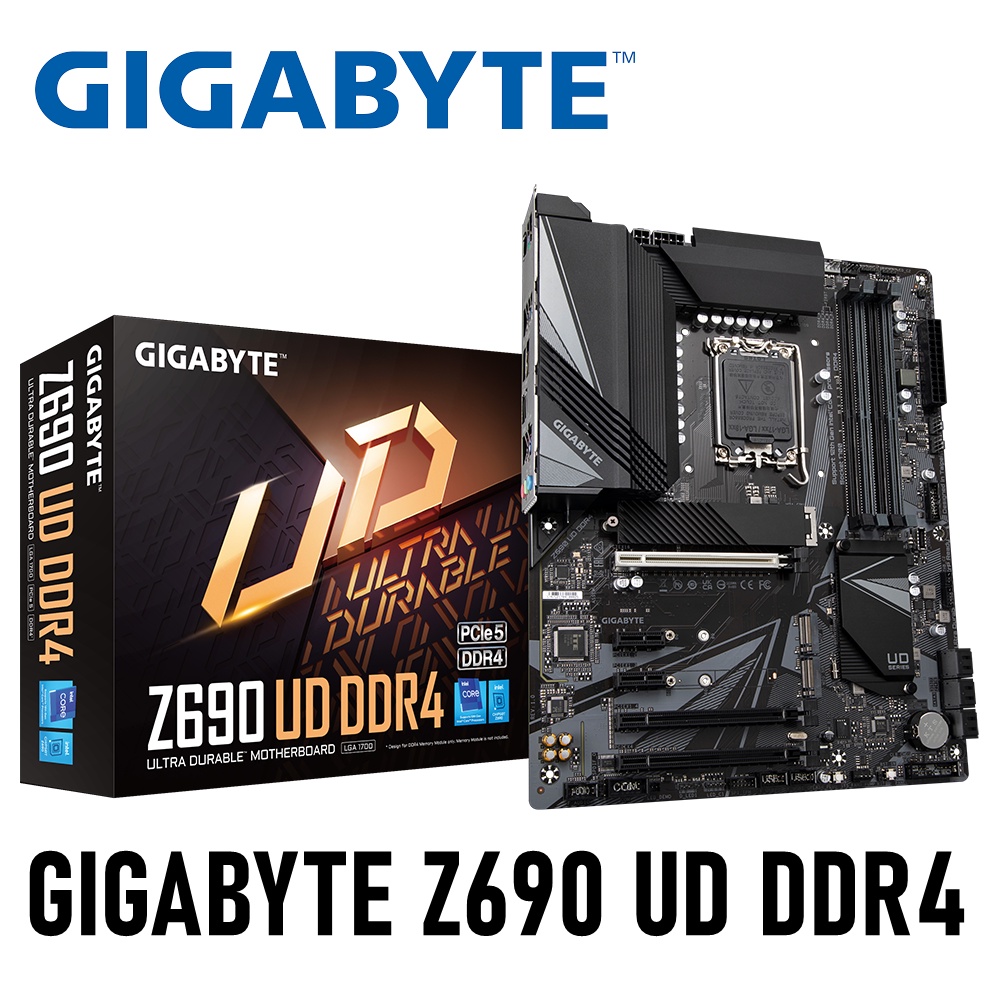 MAINBOARD (เมนบอร์ด) 1700 GIGABYTE Z690 UD DDR4 รับประกัน 3 - Y