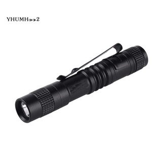 Flashlight pen torch Super Small Mini AAA XPE-R3 LED Lamp Belt Clip Light Pocket torch with holster