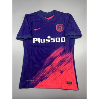 SALE !!! เสื้อบอล เพลเย่อ  Atletico Madrid Away  2021-22 Player Atletico Madrid Away Cecat