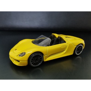 รถเหล็ก​ Majorette​ Porsche 918 Spyder yellow