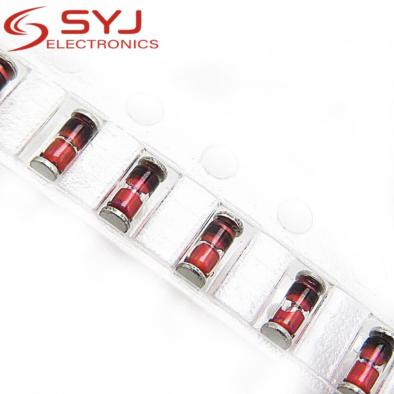 50 ชิ้น/ล็อต LL4148 LL-34 1N4148 IN4148 การสลับความเร็วสูง