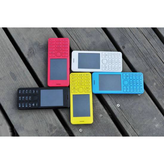 🔥โทรศัพท์มือถือNOKIAรุ่น206 duai sim classic mobile phone full set*4สีพร้อมส่ง 🔥รองรับ AIS TURE