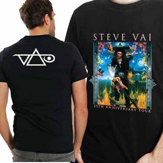 เสื้อยืด พิมพ์ลาย Steve Vai Guitar Legend TshIrt 2 ด้าน สําหรับผู้ชาย และผู้หญิง