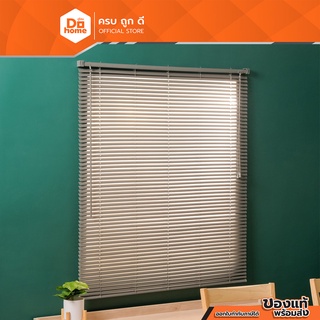 DECOS มู่ลี่หน้าต่าง PVC 115x130 ซม. สีเทา |ZWF|