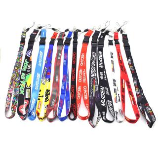 Mugen Racing Lanyard JDM สายคล้องคอ พวงกุญแจ สําหรับกุญแจรถ โทรศัพท์