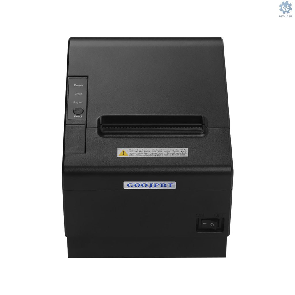 2021Q GOOJPRT JP80HUSE Desktop Themal Printer 80mm Thermal Print Paper