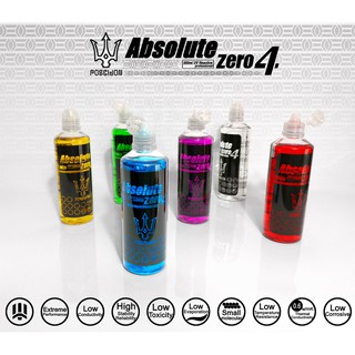 น้ำหล่อเย็นคอมพิวเตอร์ น้ำหม้อน้ำ POSIEDON Nano fluid Absolute zero 4 โทนใส