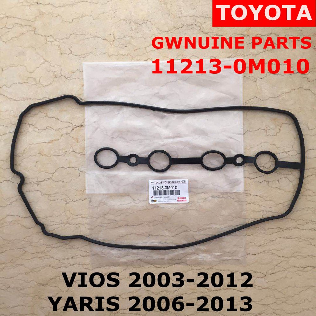 **แท้ศูนย์** ประเก็นฝาวาวล์ VIOS 03-12 , YARIS 06-13 แท้ศูนย์ 100% เบอร์ 0M010