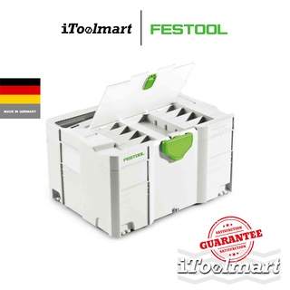 FESTOOL กล่องเครื่องมือ  Systainer 498390 T-LOC DF SYS 3 TL-DF