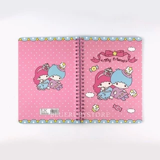 พร้อมส่ง💕 สมุดโน๊ต A5 กระดาษลายการ์ตูน สมุดบันทึกน่ารัก มีเส้น สันห่วง Notebook | Bluerubystore