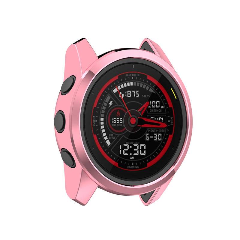 เคสนาฬิกาข้อมือ TPU ชุบ สําหรับ Garmin Forerunner 745 1 ชิ้น