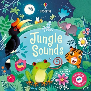 หนังสือนิทานภาษาอังกฤษ Jungle Sounds (Sound Books) - Board book