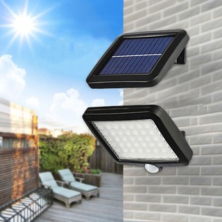 ไฟสปอร์ตไลท์ SOLAR SENSOR 56 LED โคมไฟled โคมไฟโซล่าเซลล์ ไฟถนน ไฟled ทำงานโดยตรวจจับความเคลื่อนไหว