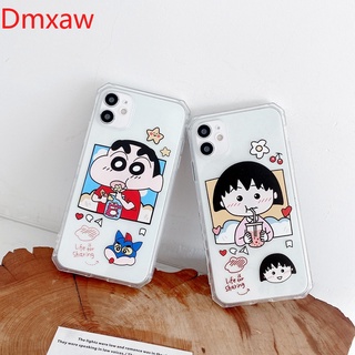 เคสโทรศัพท์มือถือ ซิลิโคนนุ่ม ใส ลายการ์ตูนชินจังจอมแก่น สําหรับ OPPO A36 A76 A96 Reno 7 Pro 7Z 6Z A93S Realme C35 9i 8i 8 Pro C21