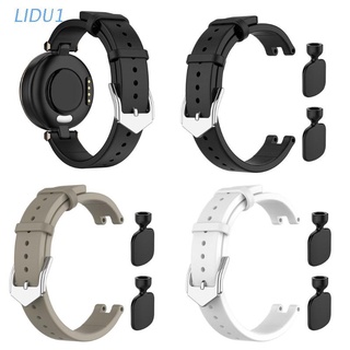 Lidu1 สายนาฬิกาข้อมือสายหนังวัวแท้สําหรับ Garmin Lily Smart Watch