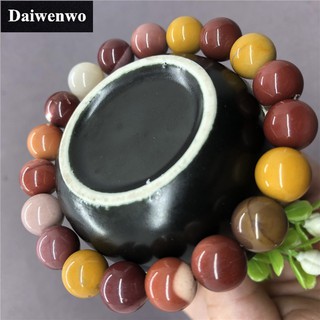 Moukaite Natural Stone Beads ใหม่ Moukaite สร้อยข้อมือลูกปัดหินธรรมชาติ 6-12 มิลลิเมตรโชคดีของขวัญสำหรับเพื่อน