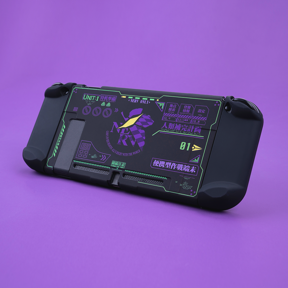 เคสกันกระแทก Evangelion Eva Anime สําหรับ Nintendo Switch Joy Con Ns Joycon