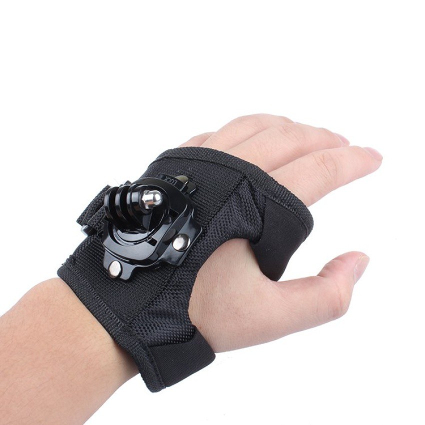 Glove-style wrist banda Mount Strap Accessories for GoPro Hero 3+//3//2//1