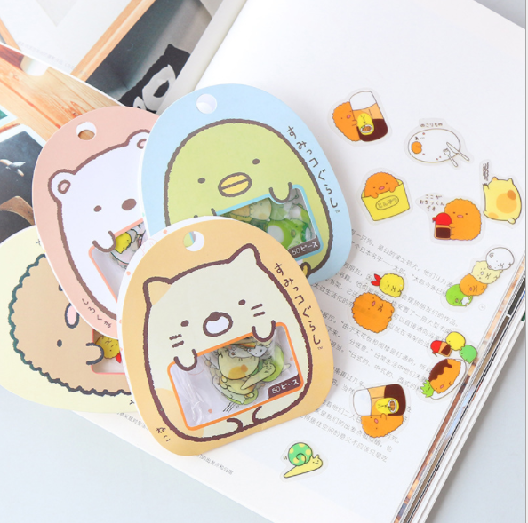 50 ชิ้น \ แพ็ค Sumikko Gurashi สติกเกอร์ DIY เครื่องเขียนไดอารี่