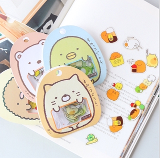 สติกเกอร์ ลาย Sumikko Gurashi สําหรับตกแต่งไดอารี่ เครื่องเขียน DIY จํานวน 50 ชิ้น