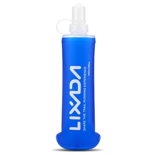 Lixada ขวดน้ําแบบนิ่ม พับได้ ไร้ BPA สําหรับเดินป่า ขี่จักรยาน กลางแจ้ง