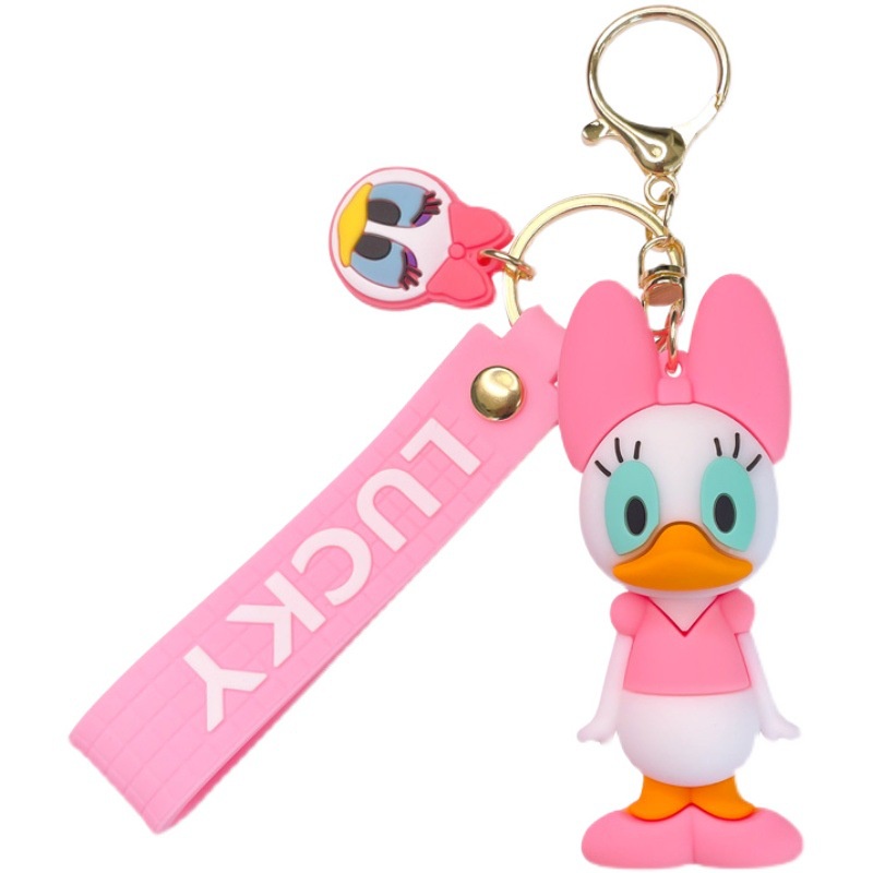 Coffeejoy ใหม่ การ์ตูนเดซี่มิกกี้ มินนี่ พวงกุญแจรถ จี้พวงกุญแจ โดนัลด์ดั๊ก ตุ๊กตา ขายส่ง - รูปที่ 5